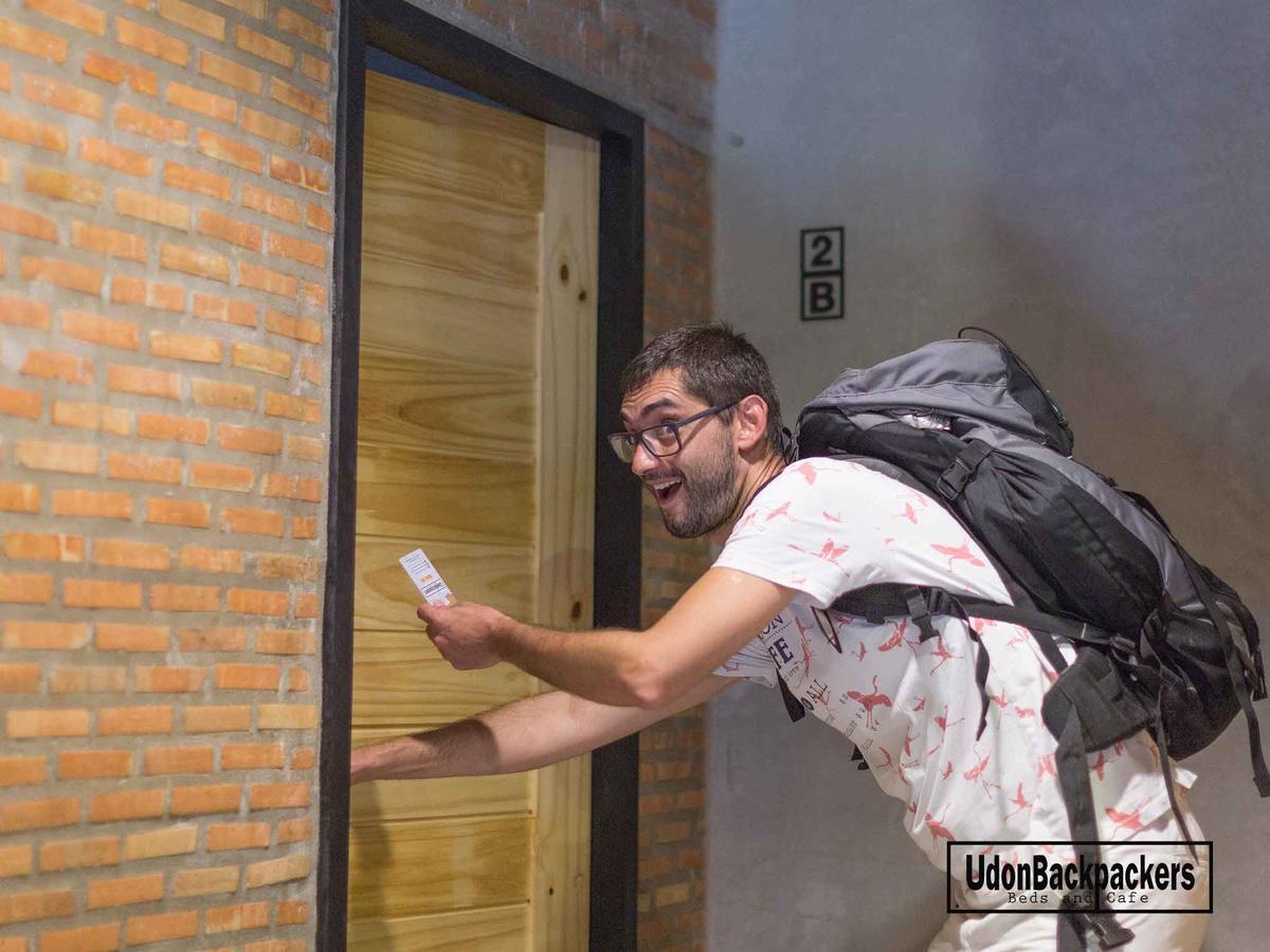 Hostel Udonbackpackers Beds And Cafe Udon Thani Exterior foto