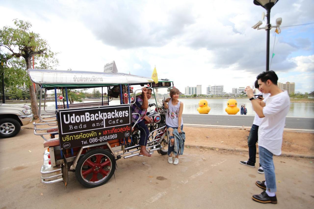 Hostel Udonbackpackers Beds And Cafe Udon Thani Exterior foto